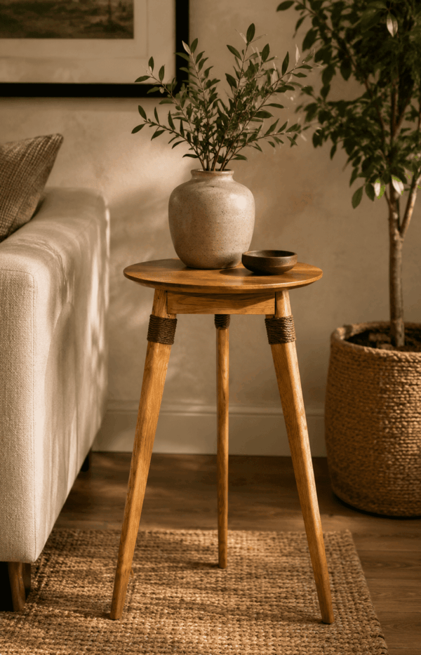 Minimalist Wooden Side Table