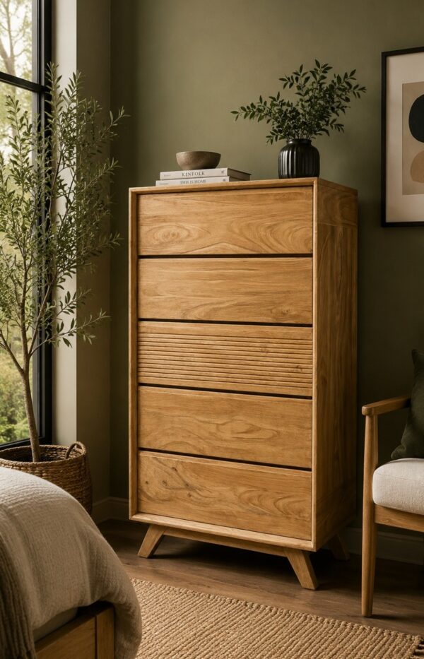 Wooden Storage Cabinet With Doors