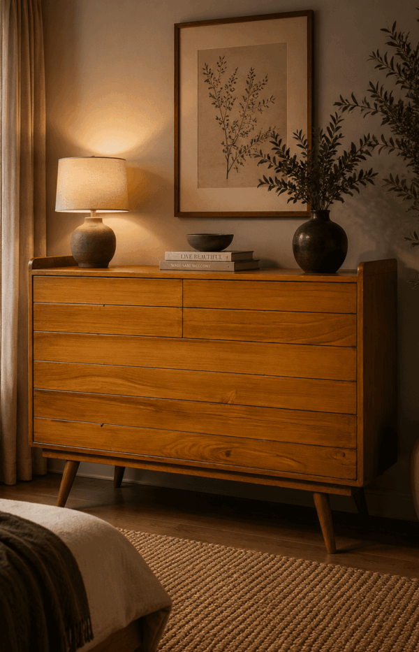 Wooden Storage Bench