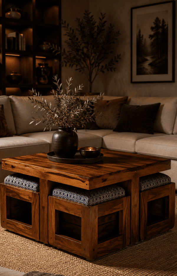 Vesta Coffee Cum Dining Table