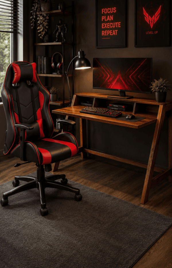 Hugo Study Table With Gaming Chair