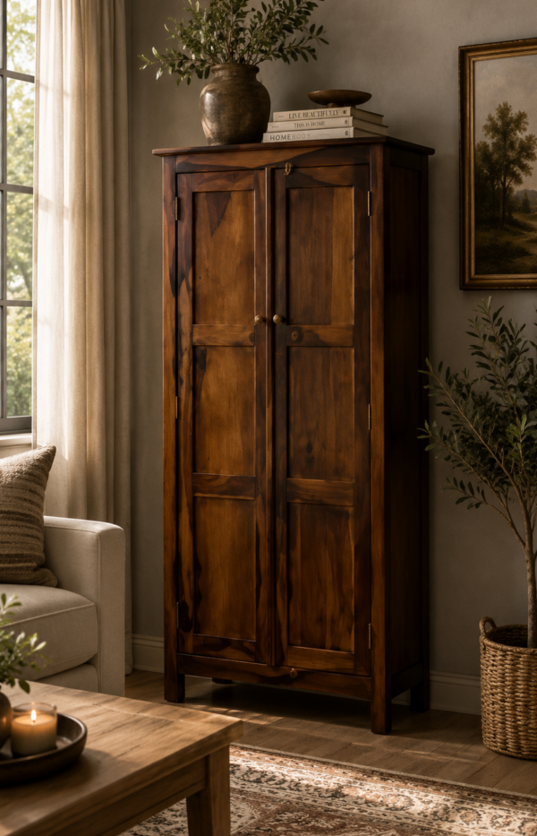 Belle Solid Wood Wardrobe