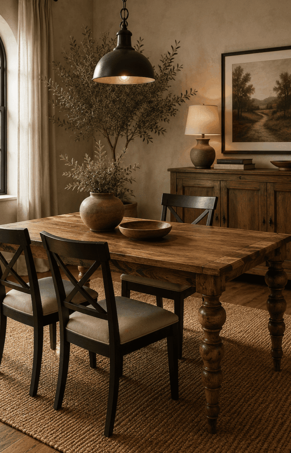 Classic Wooden Console Table