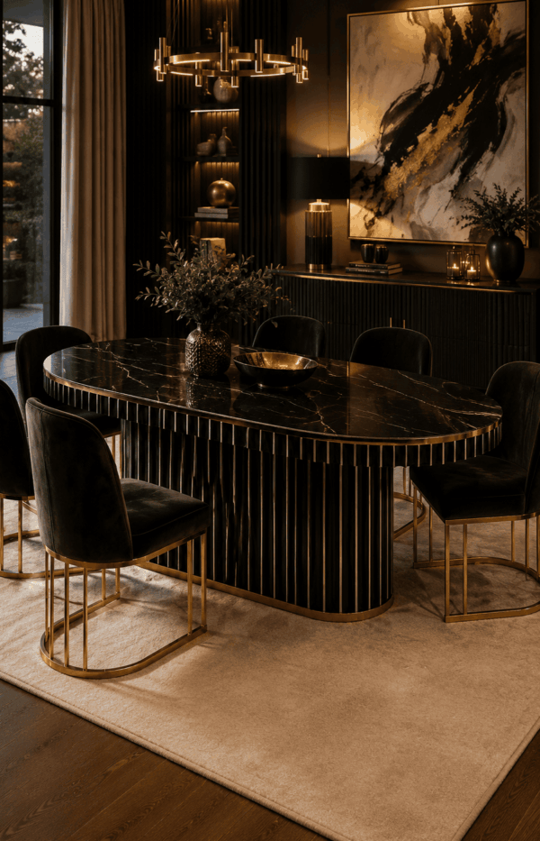 Luxury Marble Dining Table