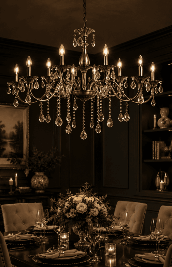 Luxury Crystal Ring Chandelier