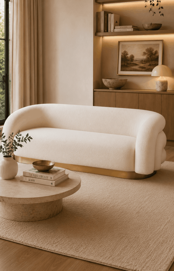 Luxury Curved Lounge Sofa