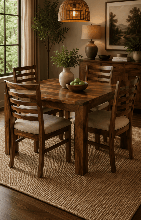 Alexa 4 Seater Dining Set