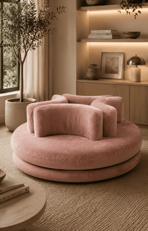 Modern Circular Lounge Sofa 2