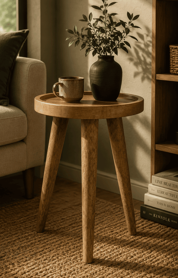 Wooden Round Stool