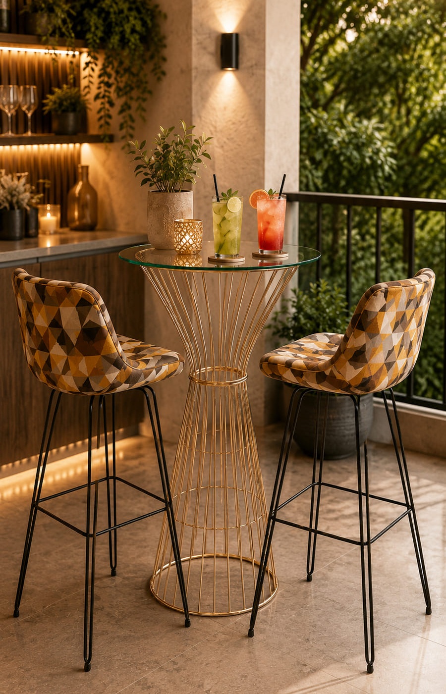 Tall Round Table