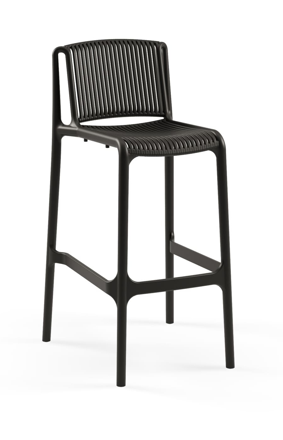 Black Nes Bar Chair - Image 2