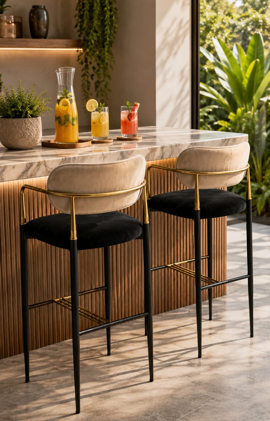 Luxe Noir High Chair