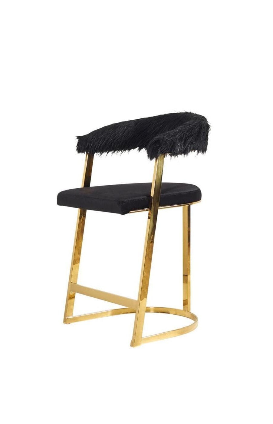 Gatsby Fur Bar Chair - Image 2