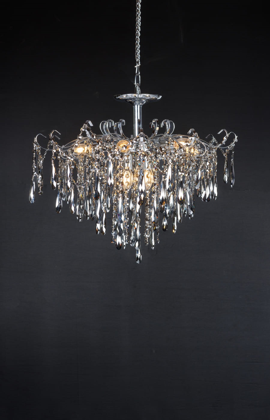 Grey Waterfall Chandelier - Image 2