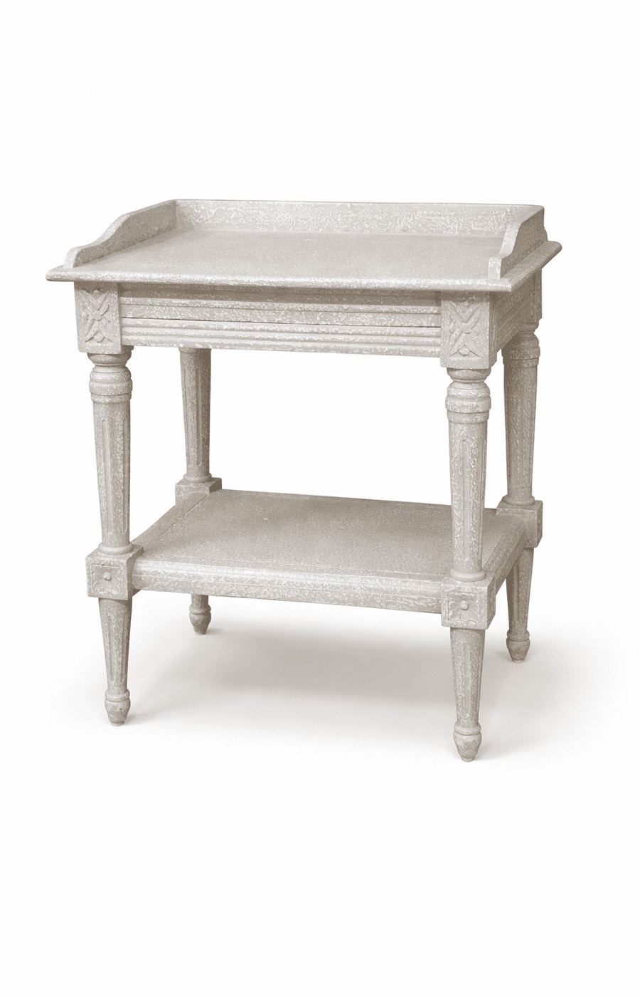 Rustic Vintage Shelf Table - Image 2