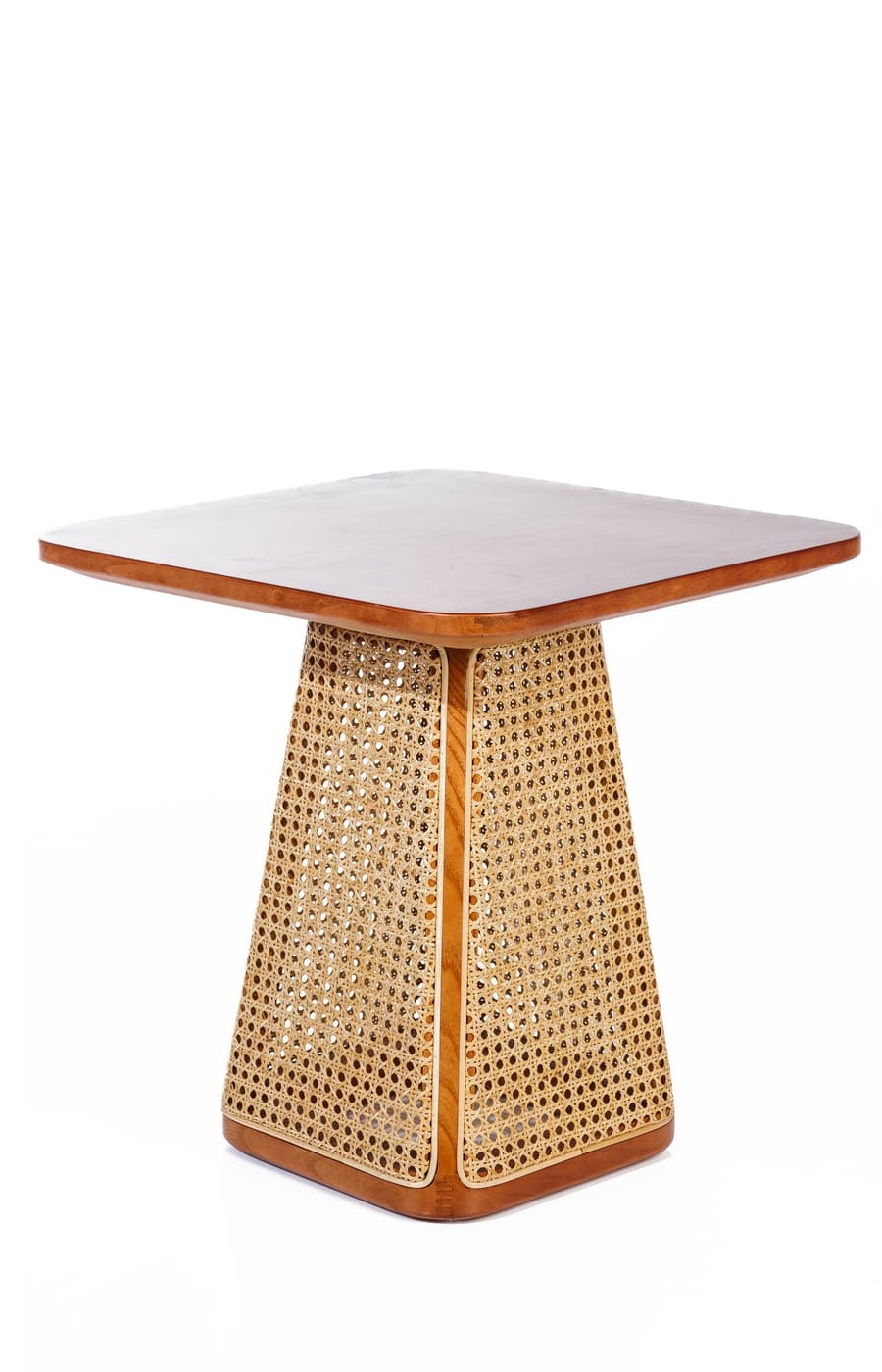 Square Rattan Weave Tepoy - Image 2
