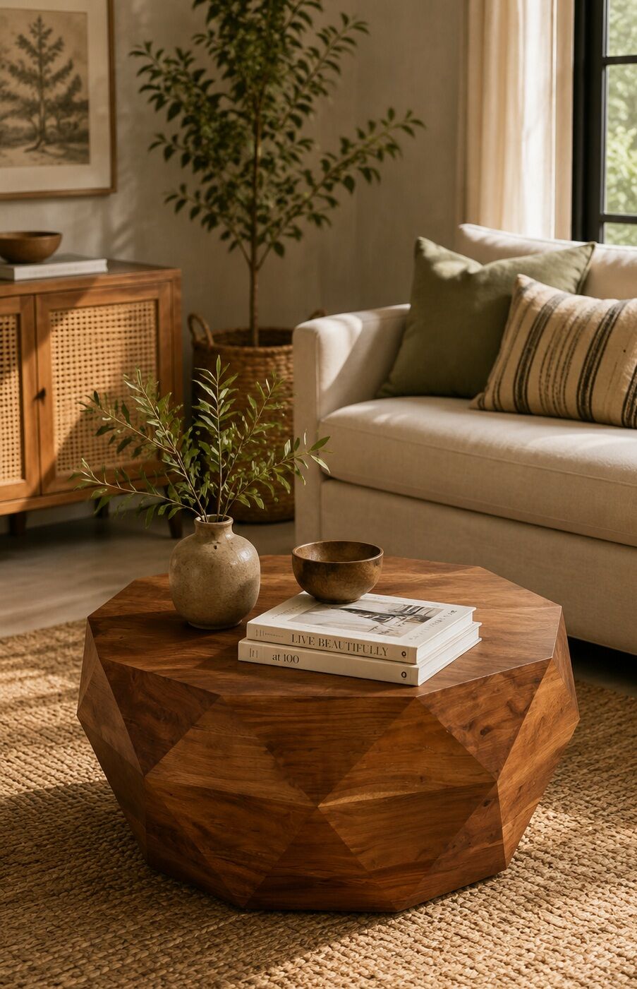 Teakwood 3D Table