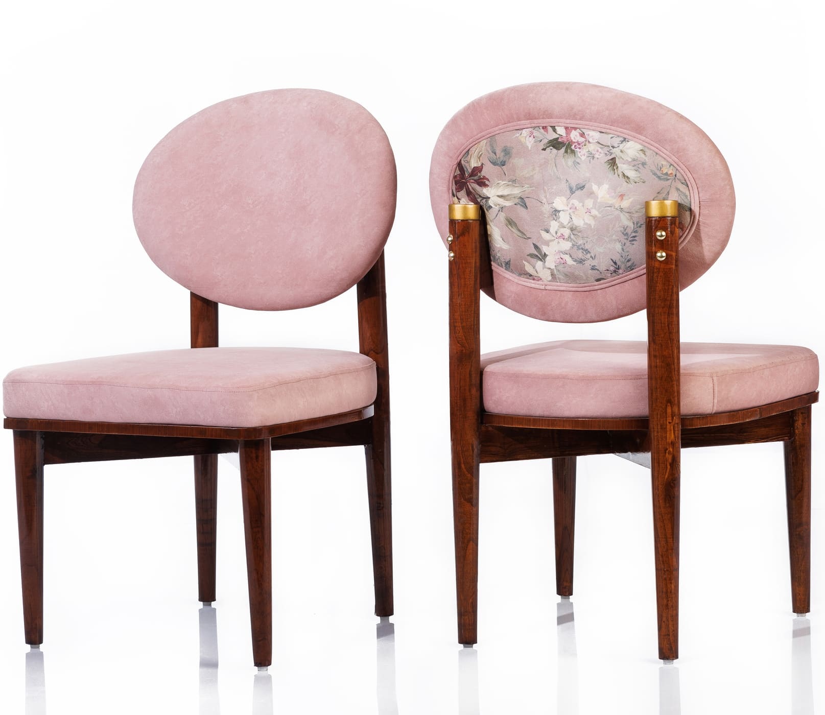 Pink Velvet Chair - Image 2