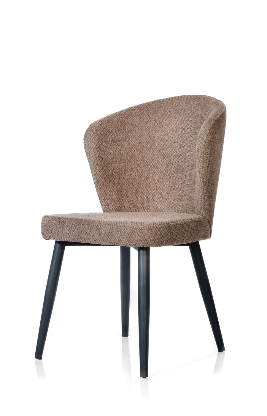 Cream Fabric Cafe Chair - Image 2