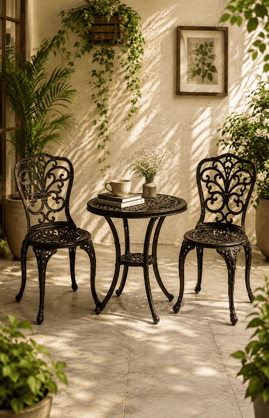 Patio Bistro Chair Set