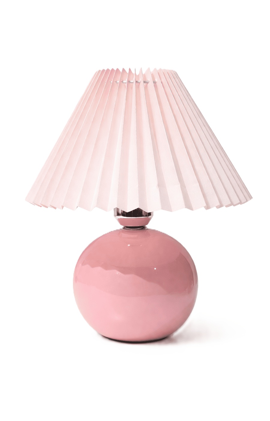 Blush Pleated Table Lamp - Image 2