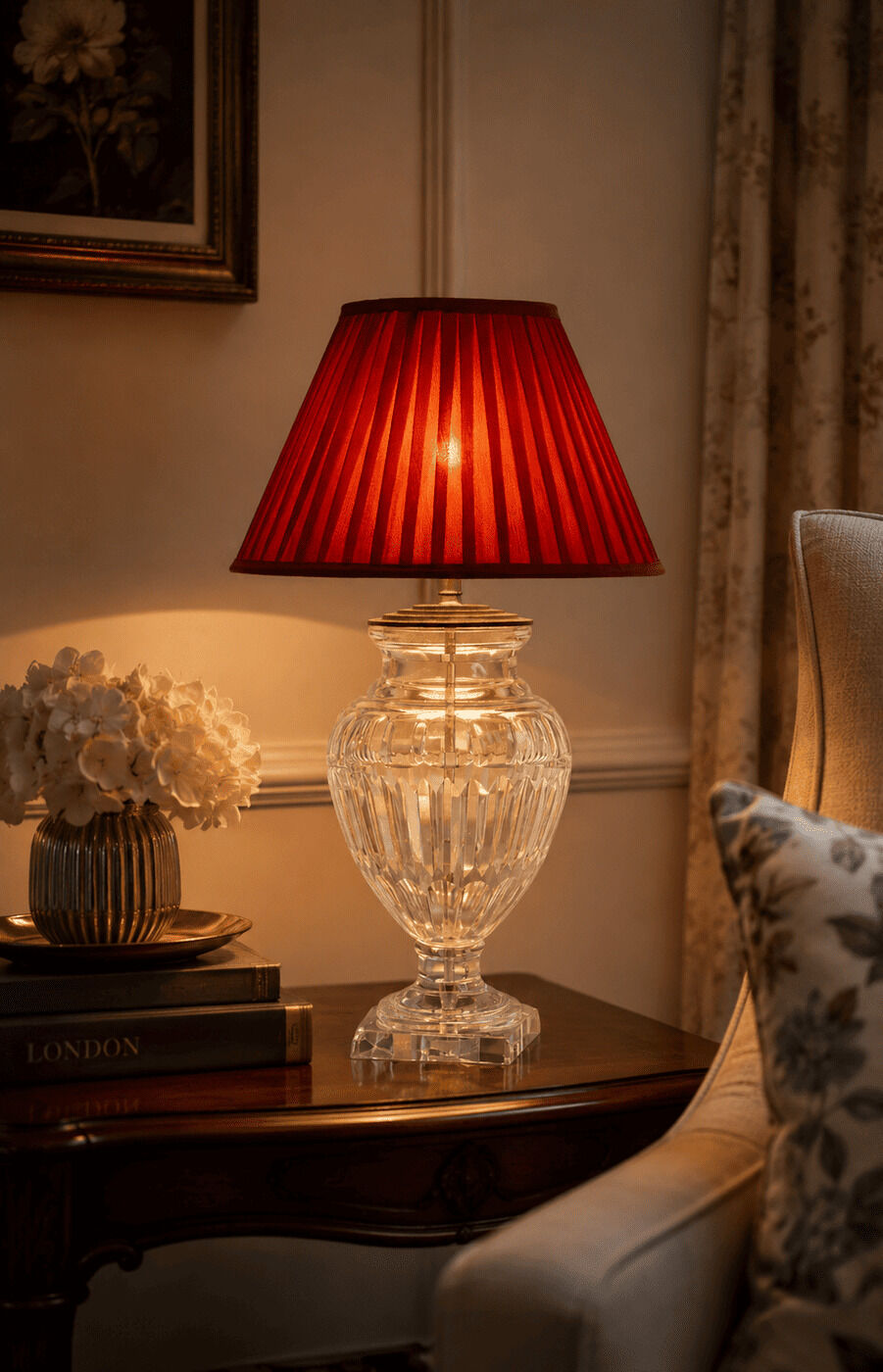 Red Table Lamp