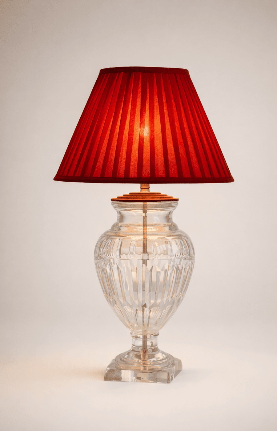 Red Table Lamp - Image 2