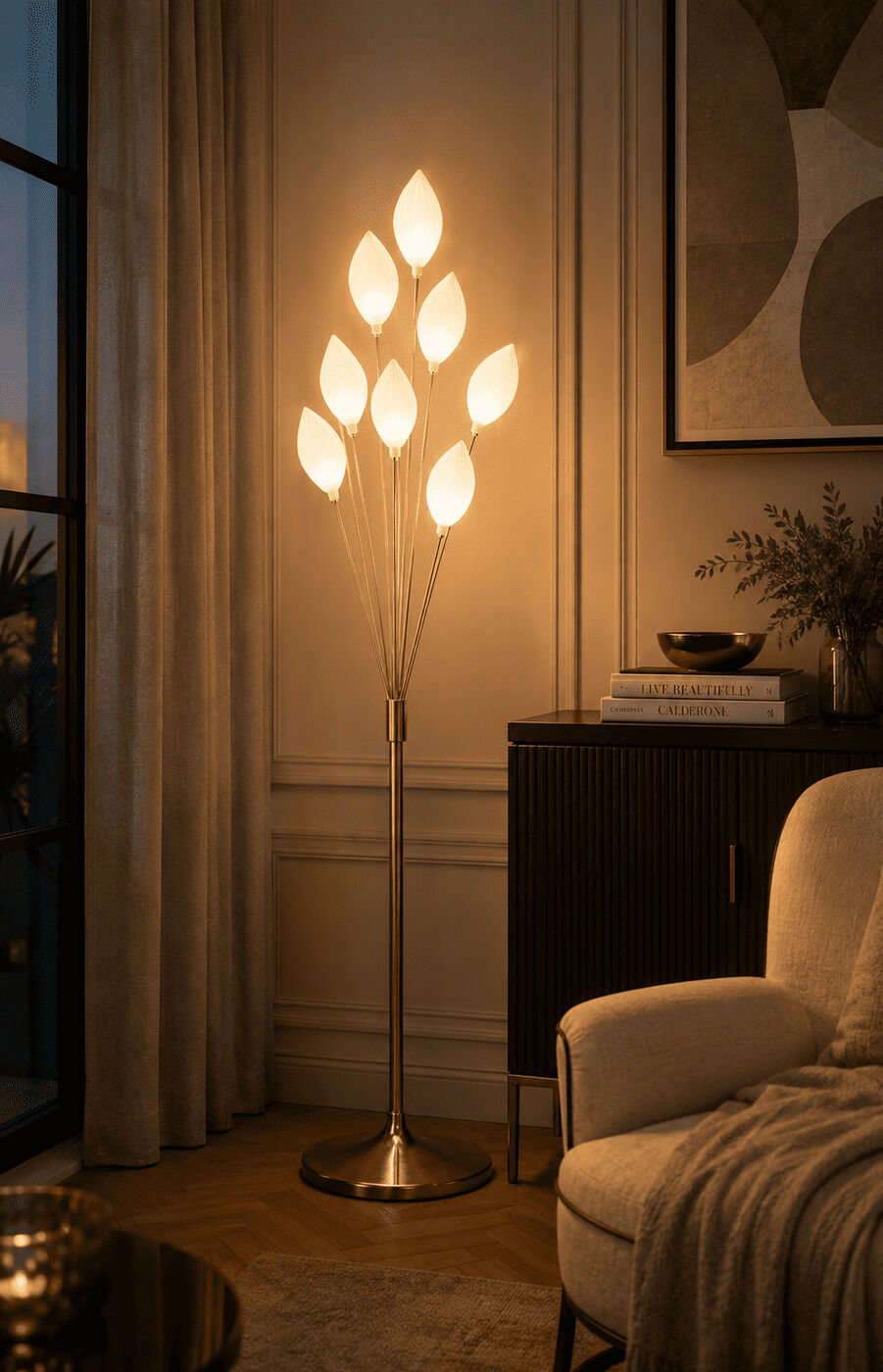 Conical Floor Lamp