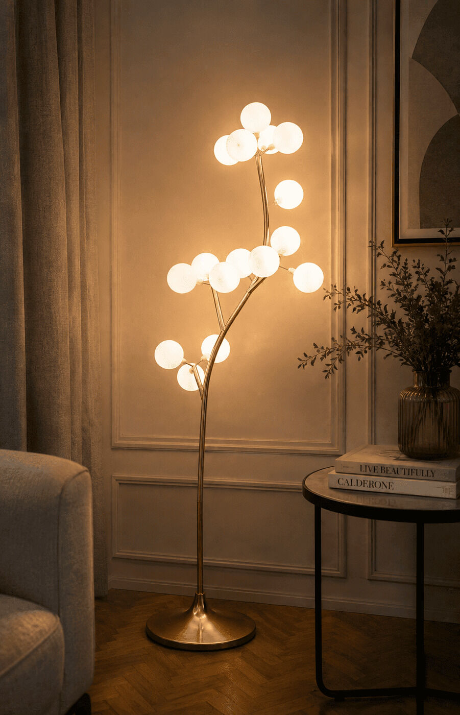 Spherical Floor Lamp