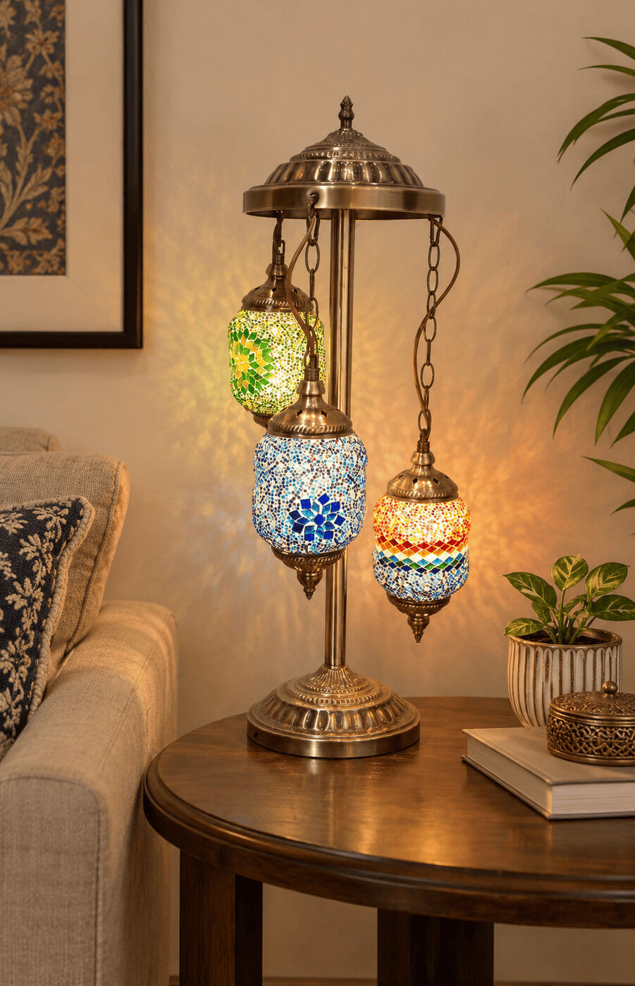 3-Tier Turkish Lamp