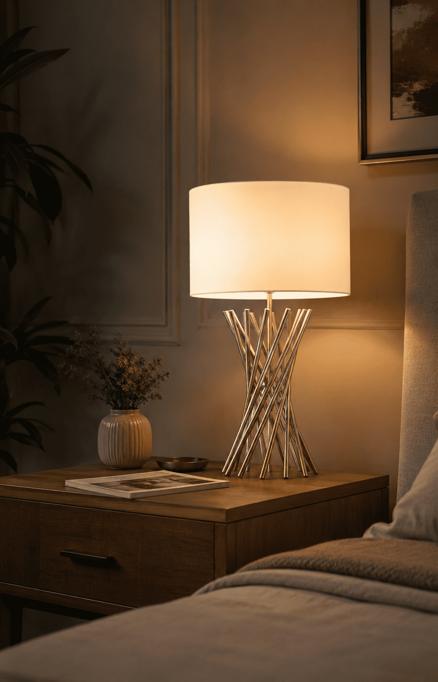 Twisted Branch Lamp