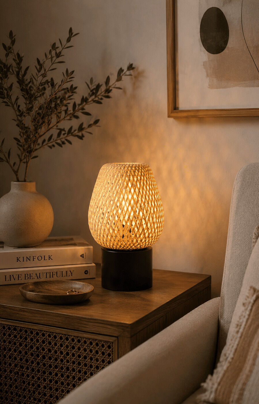 Small Bamboo Lamp