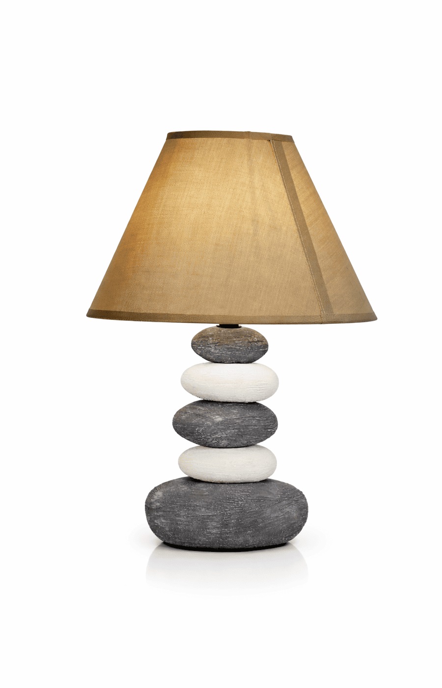 Stone Structured Table Lamp - Image 2