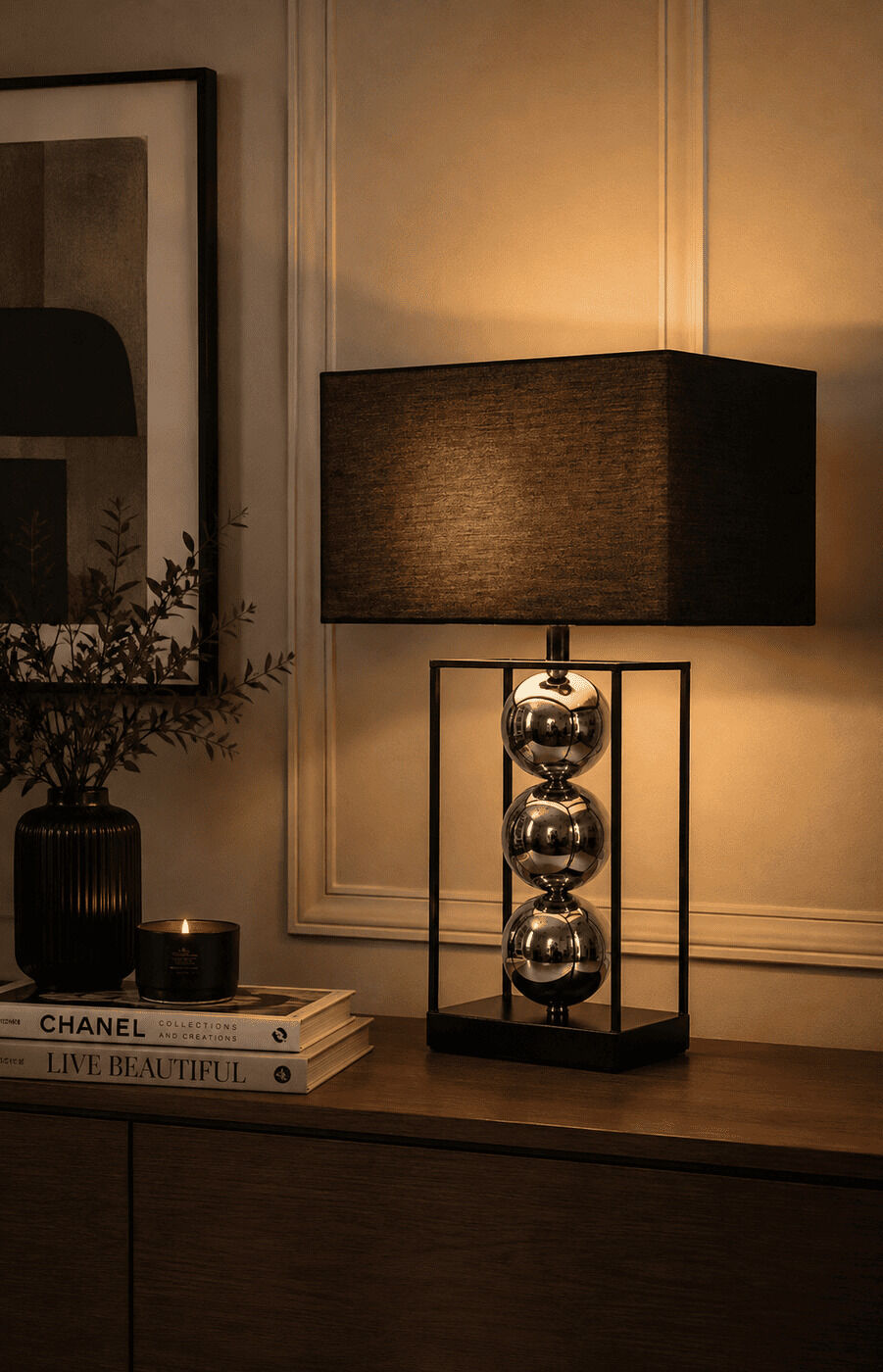 Midnight Sphere Lamp