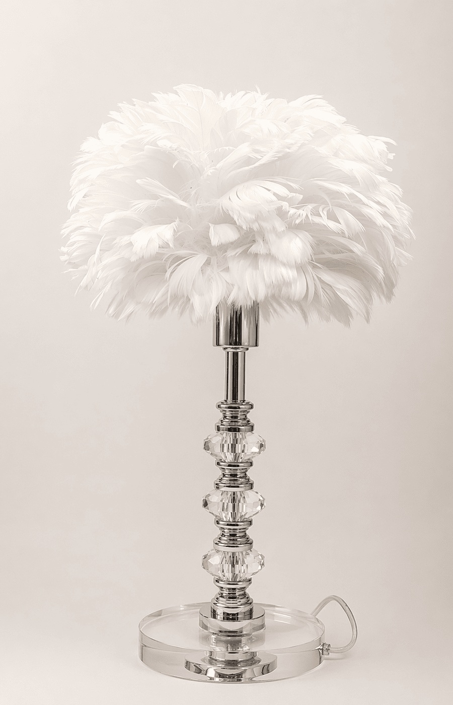 White Feature Lamp - Image 2