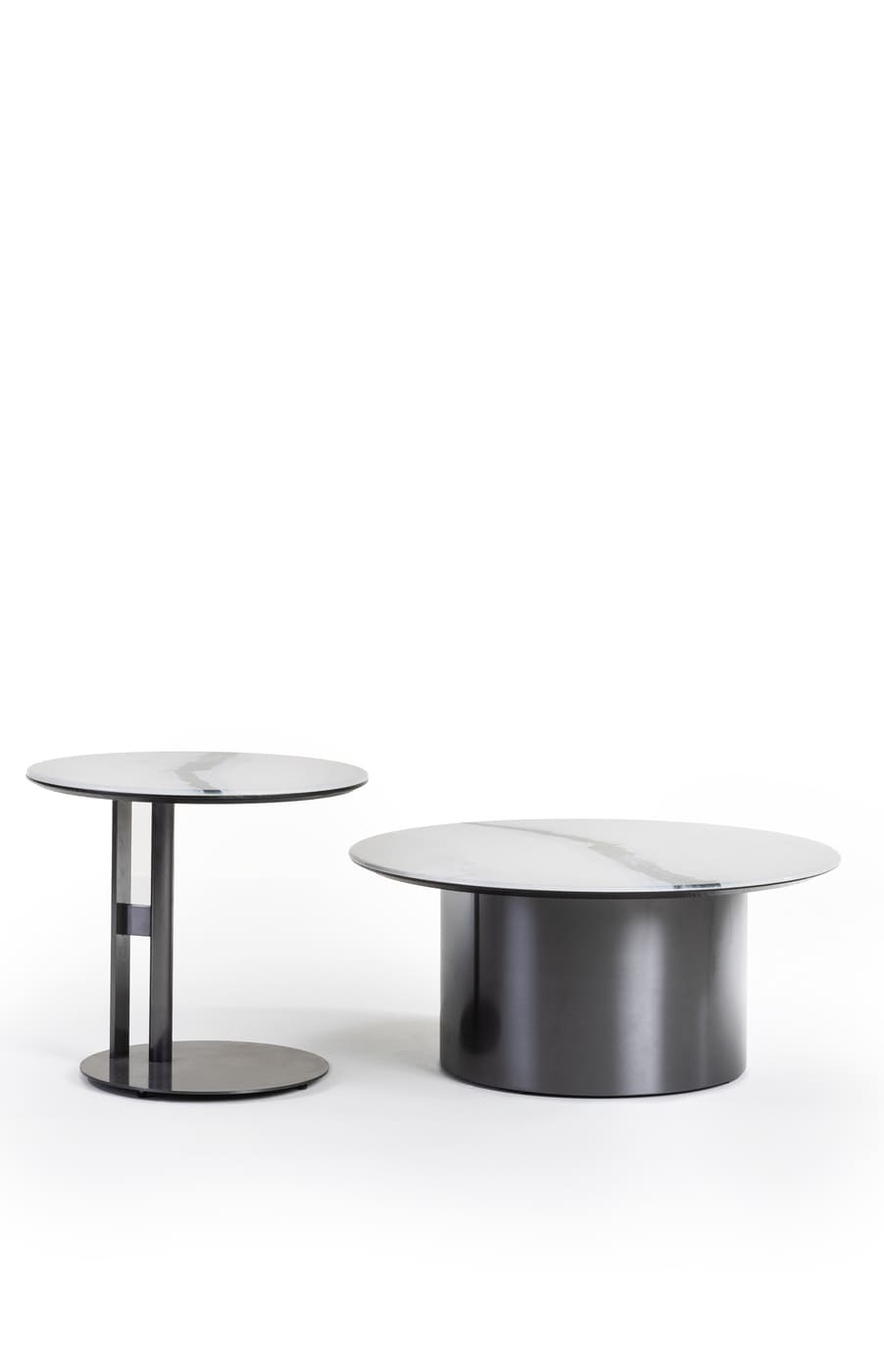 Marble Finish Round Tepoy Set - Image 2