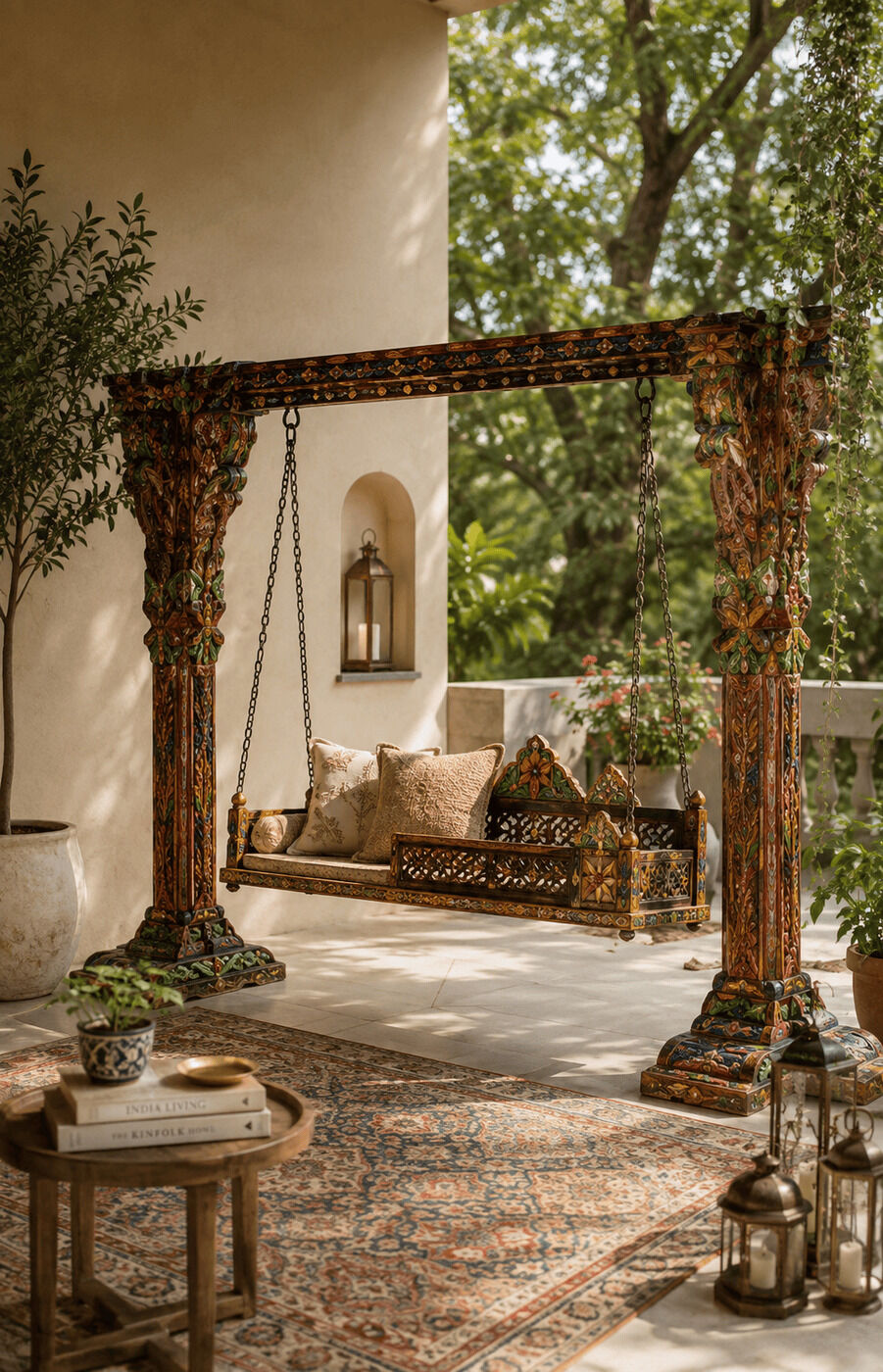 Maharaja Wooden Swing