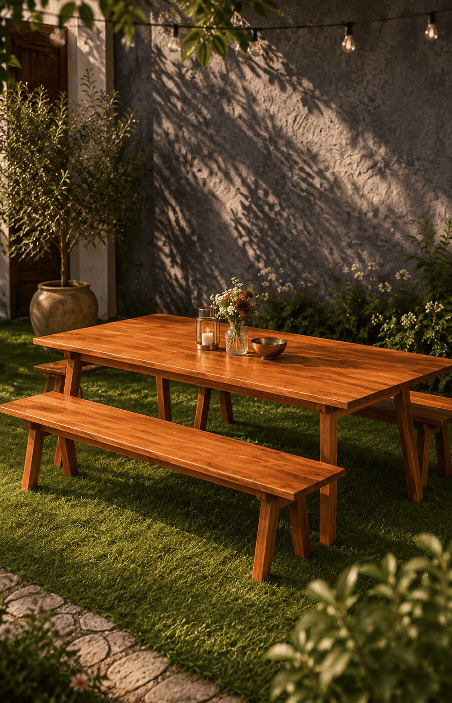 Colorful Picnic Bench Sets