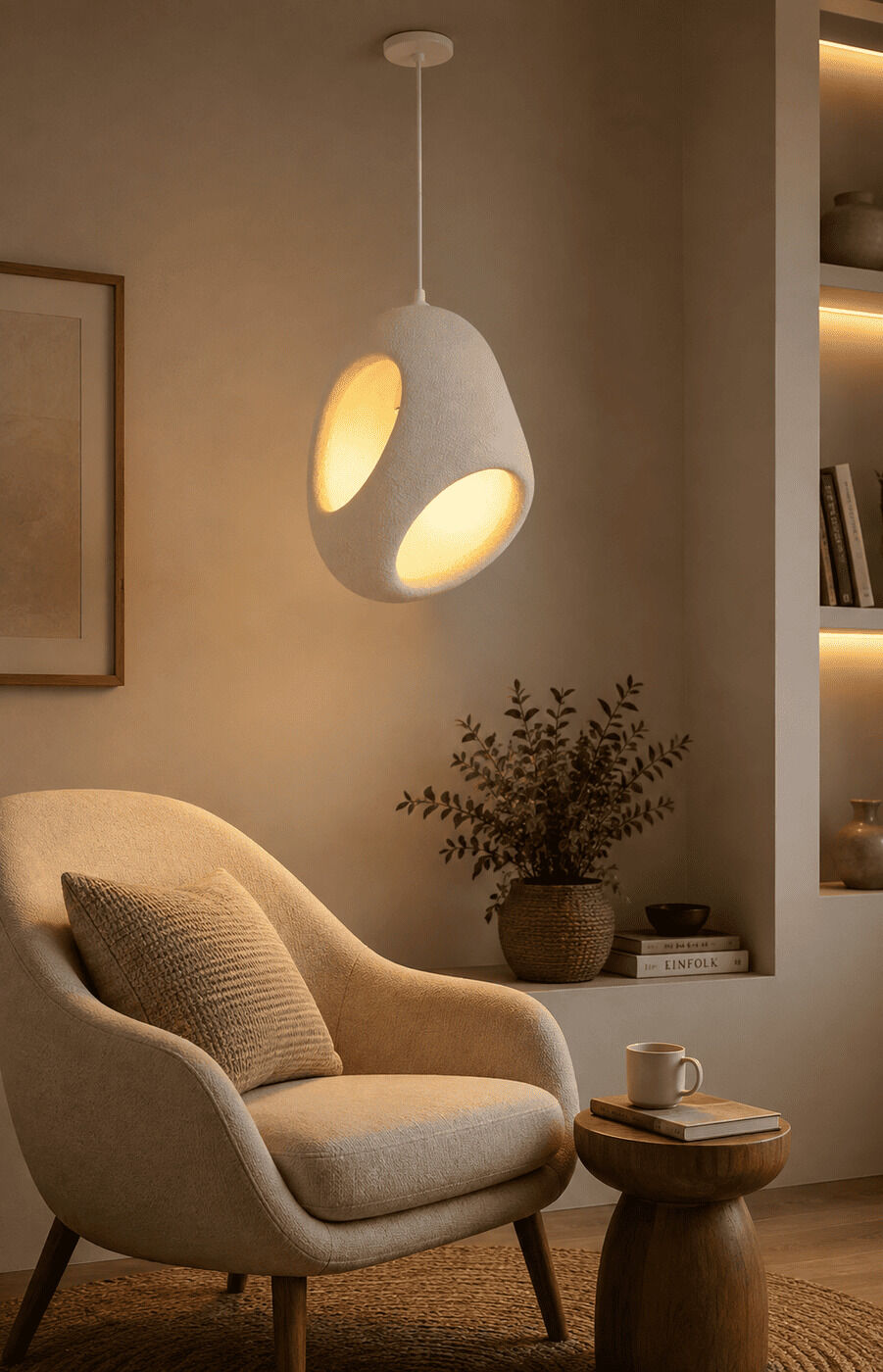 Cocoon Hanging Light