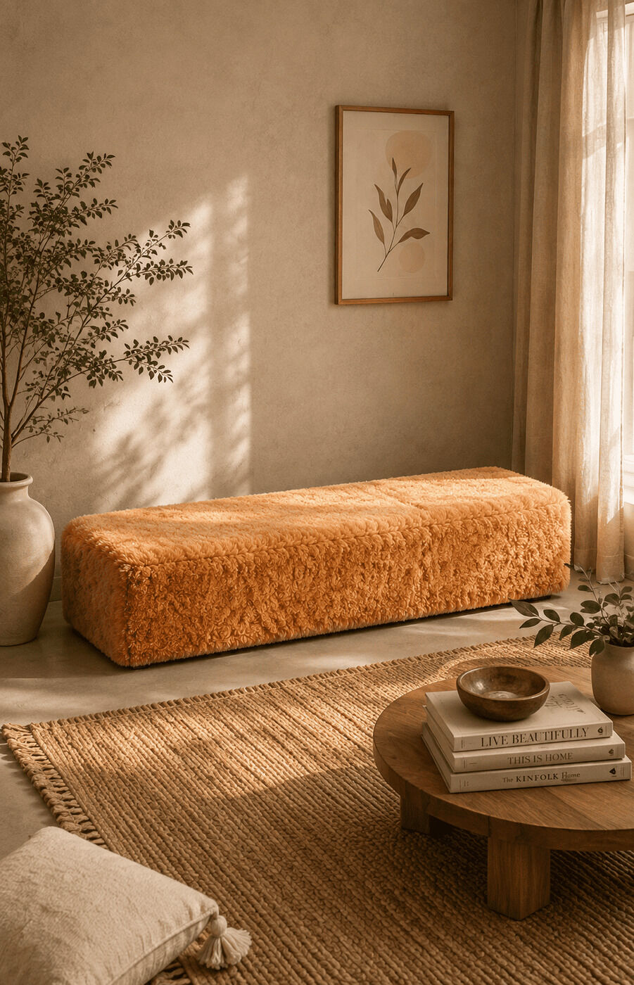 Assorted Fur Benches