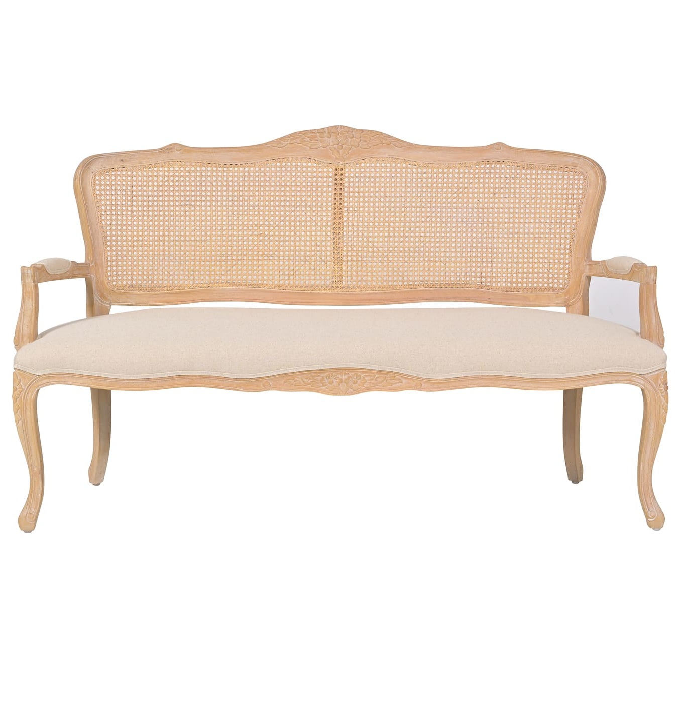 Classic French Cane Sofa - Image 2