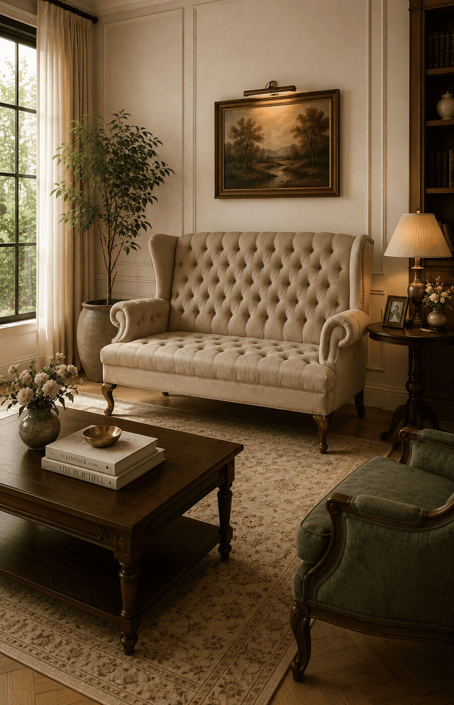 Windsor Back High Sofa