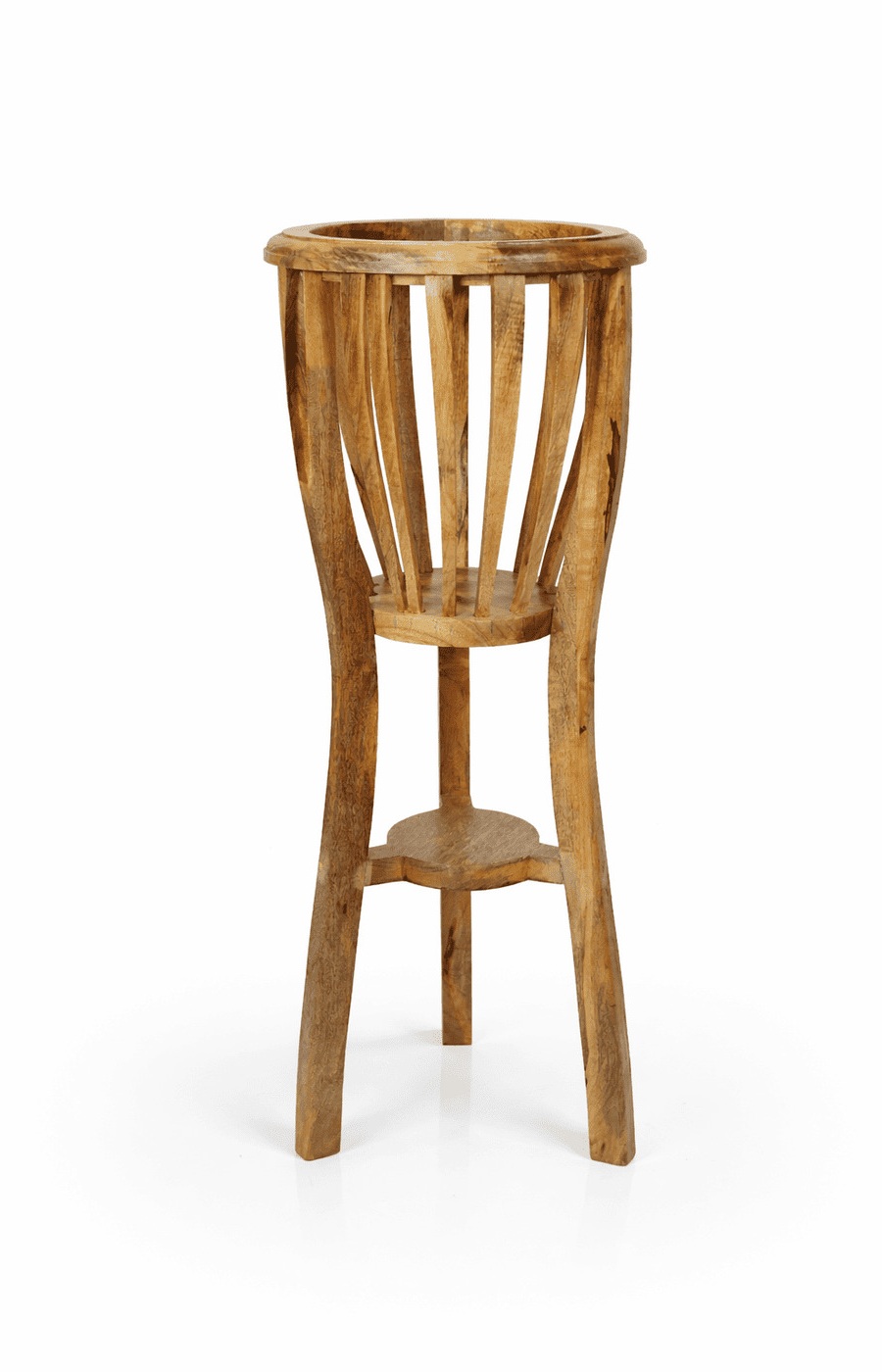 Teakwood Flower Stand - Image 2