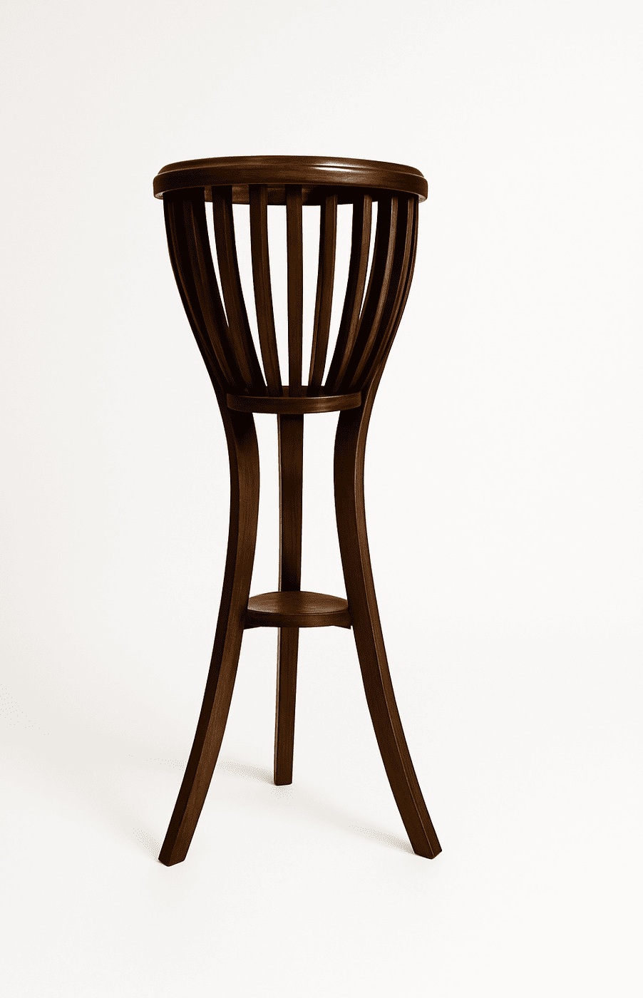 Walnut Flower Stand - Image 2