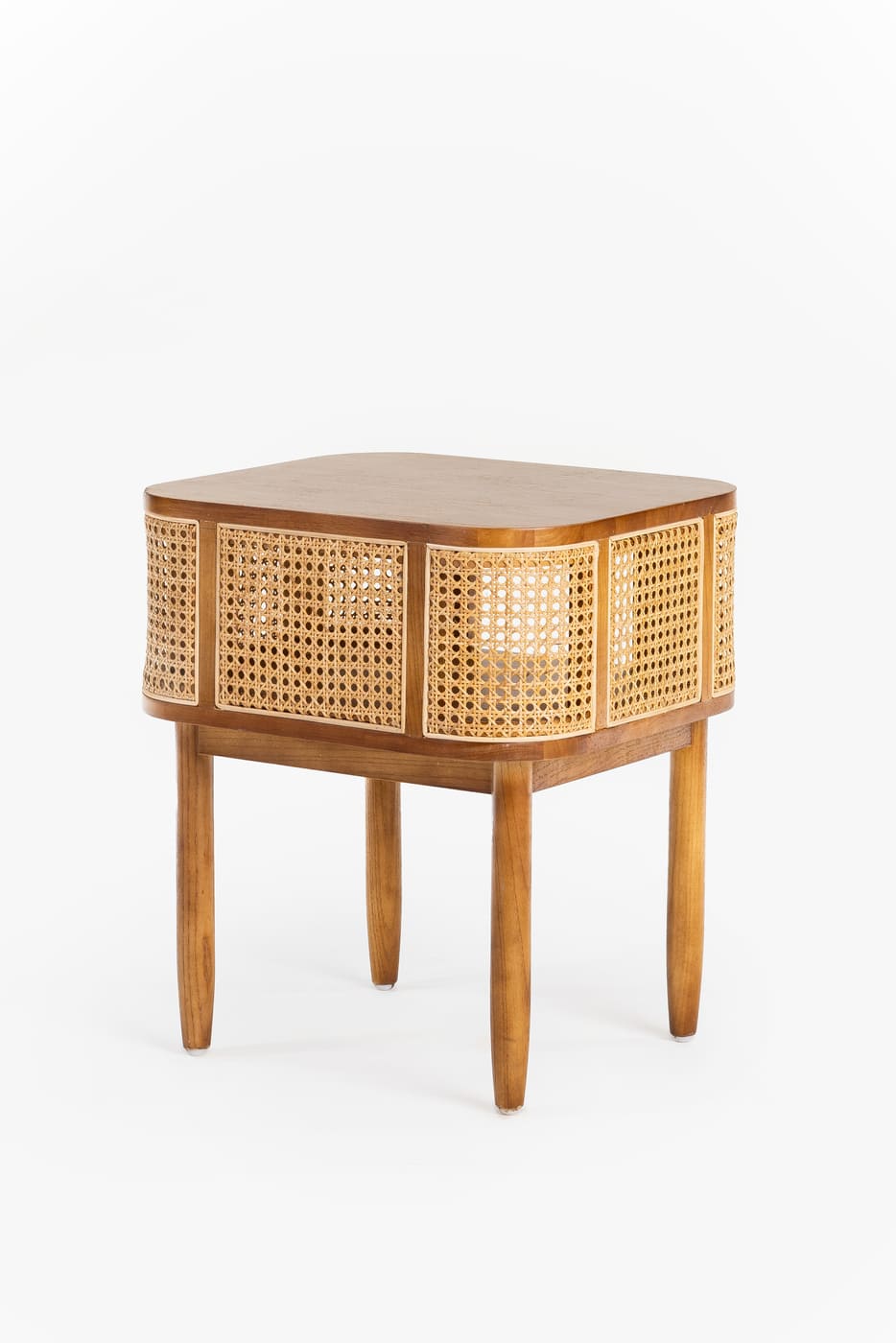 Square Artistic Rattan Table - Image 2