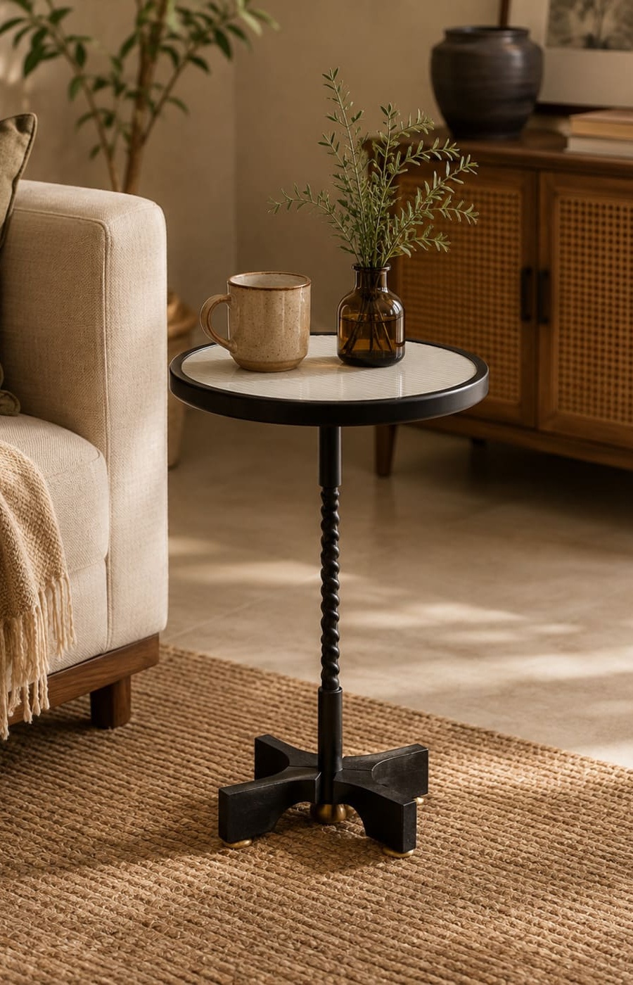 Mirror Top Table