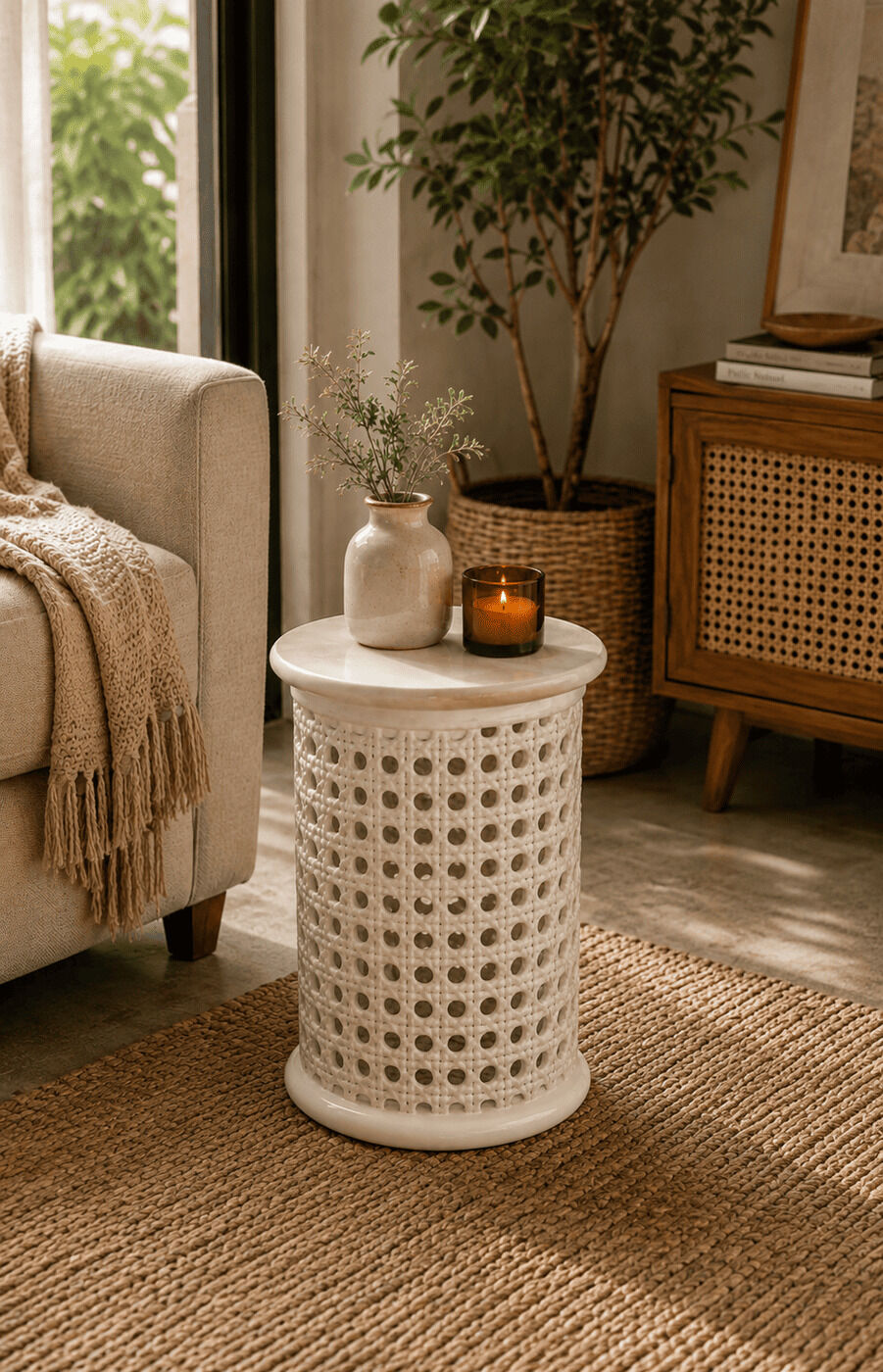 Wooden Decorative Table - Small