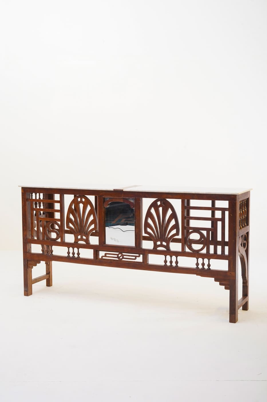 Teakwood Carved Console Table - Image 2