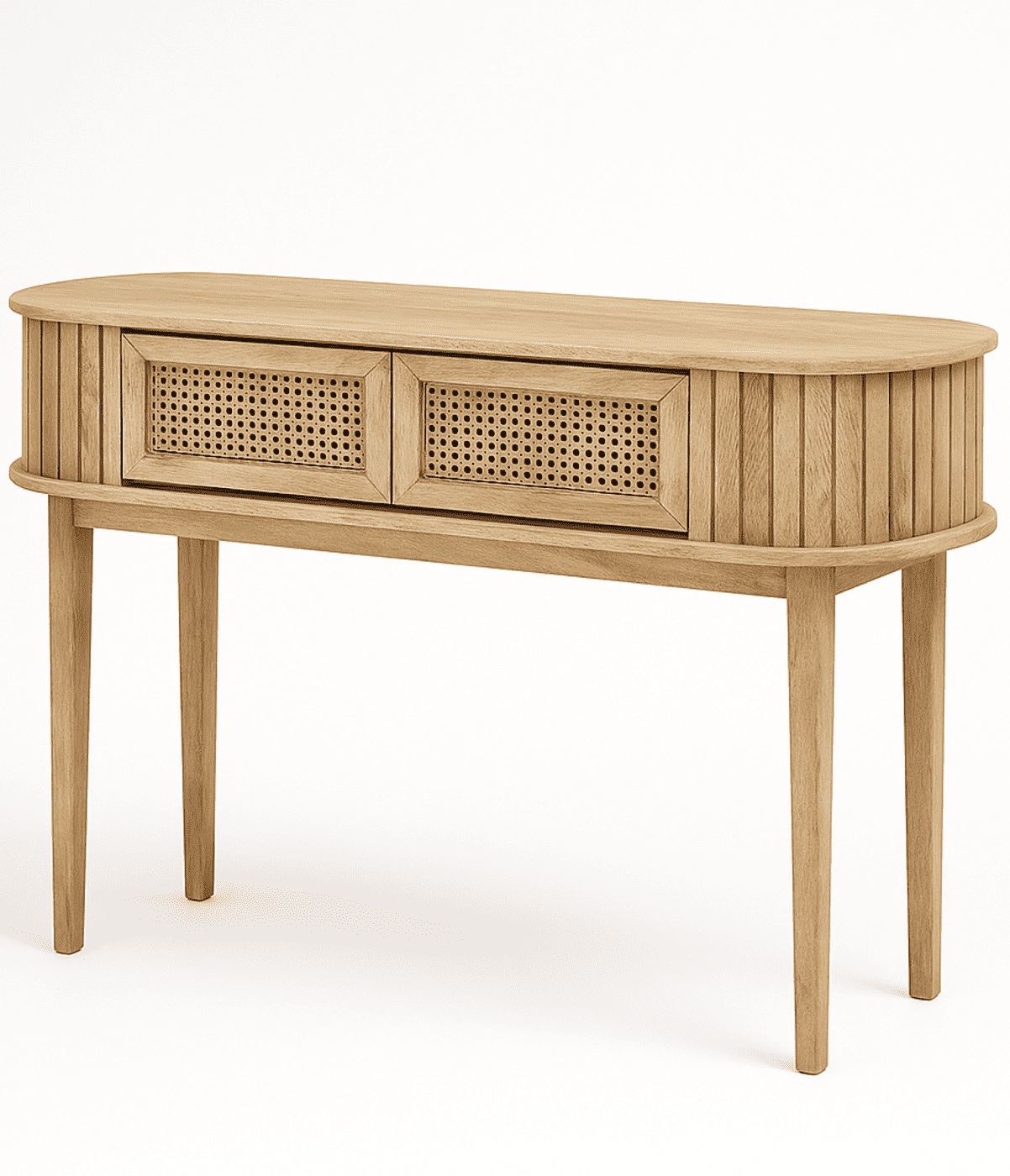 Rattan Console Table - Image 2